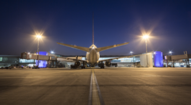 aéroport de nuit