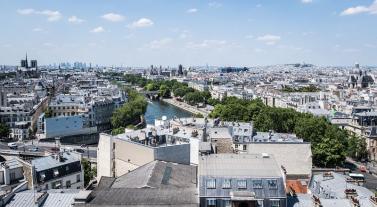 Vue de l'île de France 