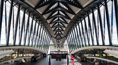 Intérieur de l'Aéroport Saint-Exupéry de Lyon