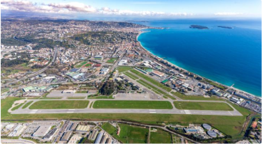 vue aérienne de Cannes-Mandelieu